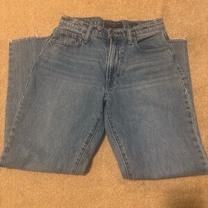 Lucky Brand Women's Blue Straight Jeans